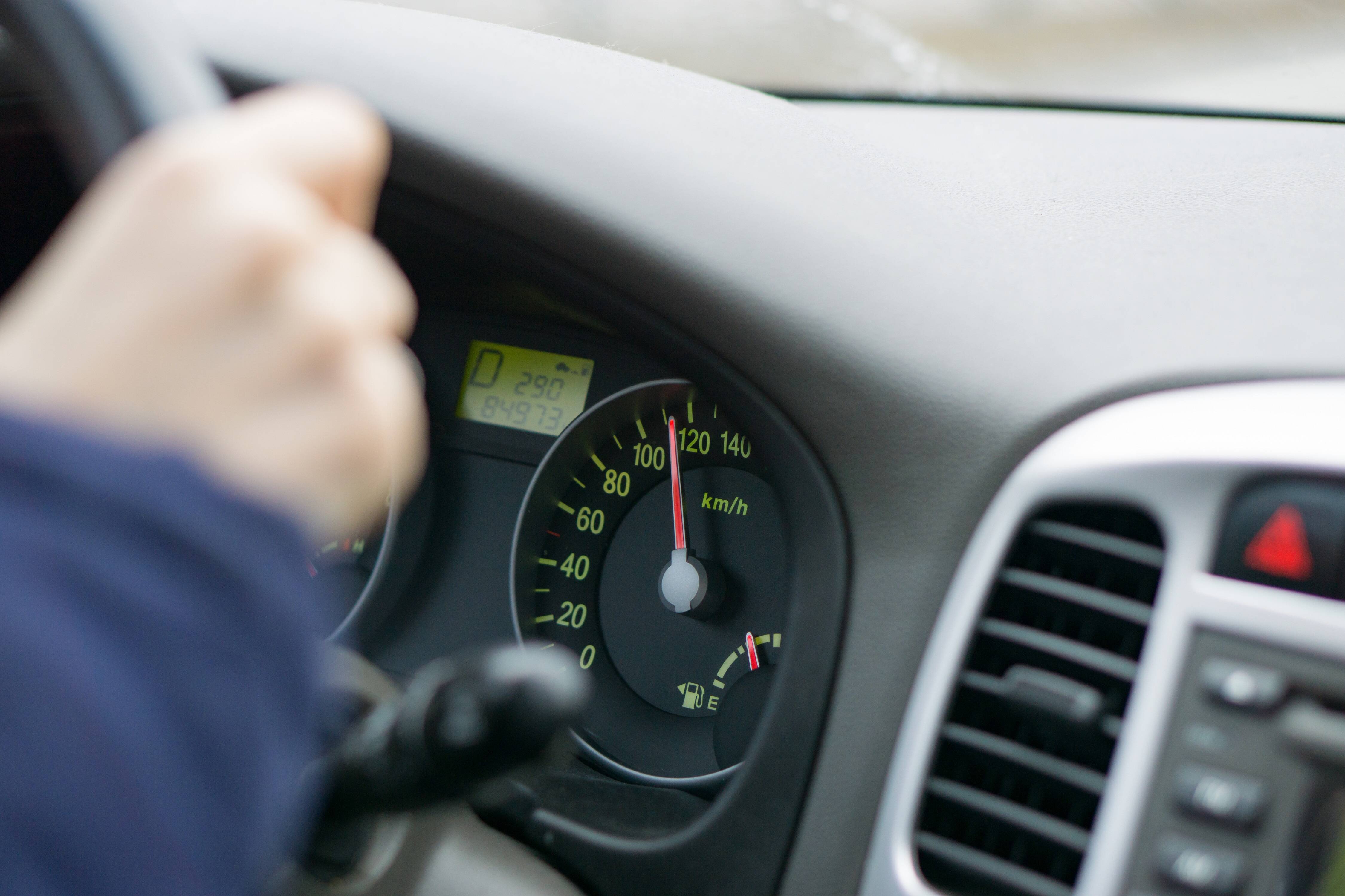 Sanción por exceso de velocidad 