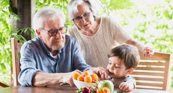 Régimen de visitas. Abuelos