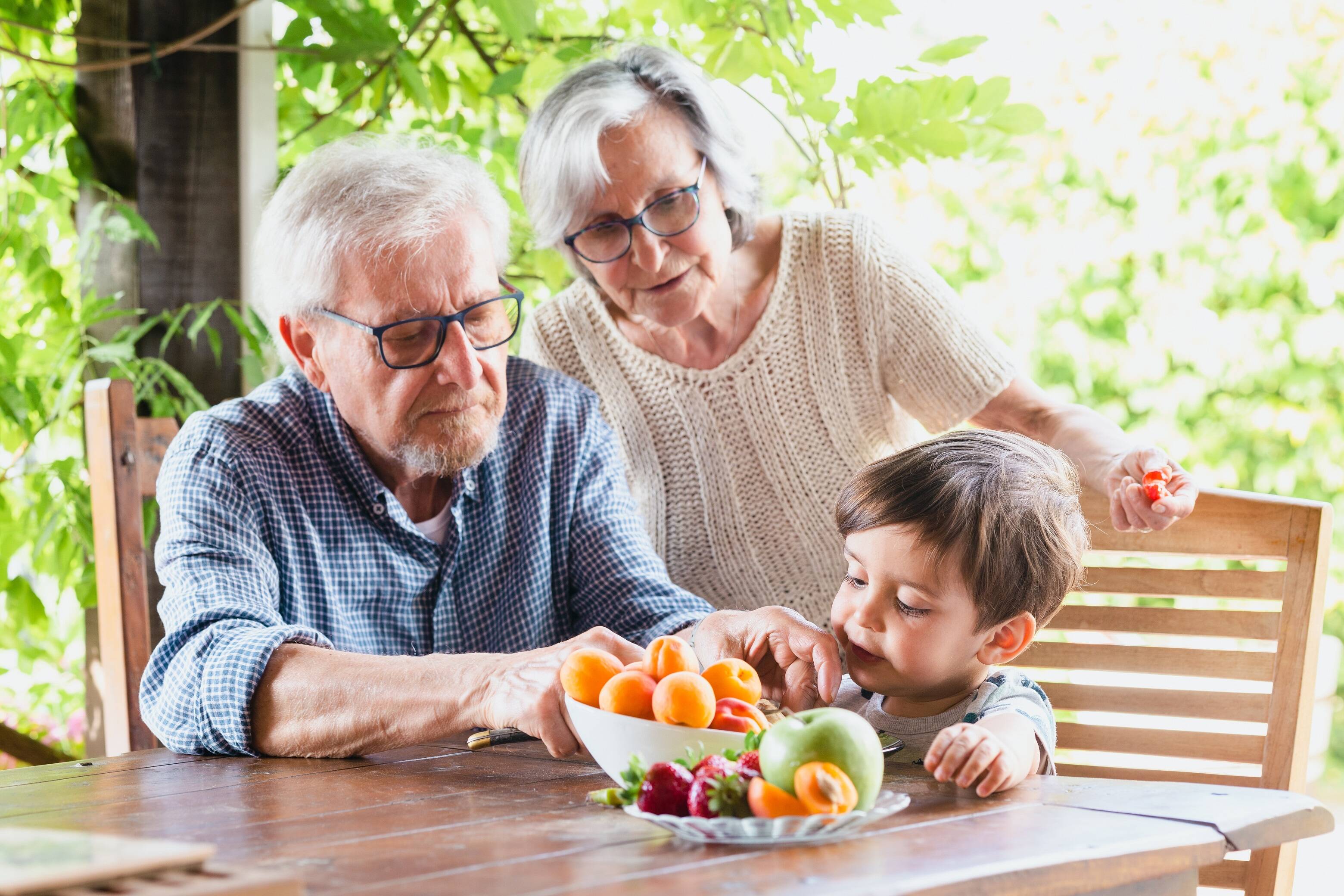 Régimen de visitas. Abuelos