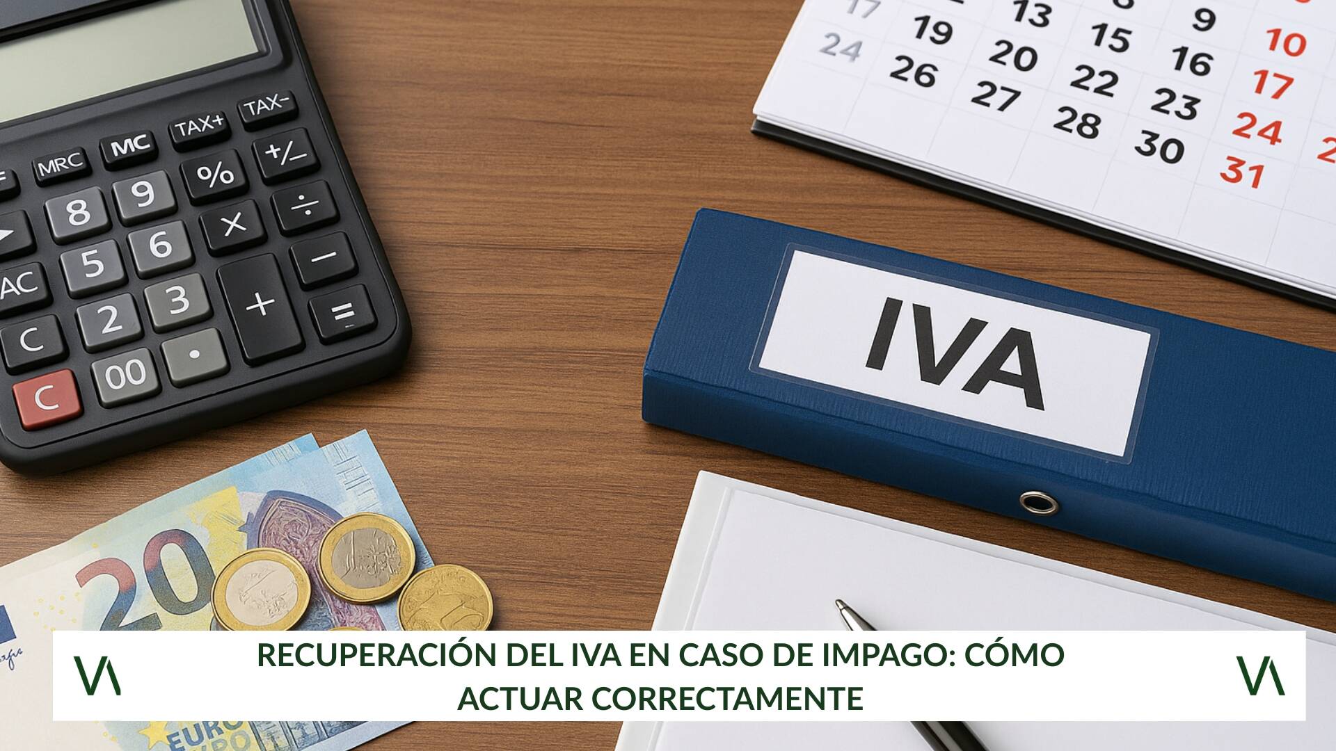 Recuperación del IVA en caso de impago: cómo actuar correctamente