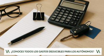 ¿Conoces todos los gastos deducibles para los autónomos?
