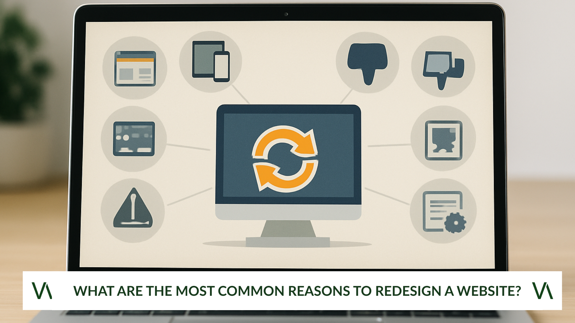What are the most common reasons to redesign a website?
