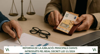 Reforma de la jubilació: principals canvis introduïts pel Reial decret llei 11/2024