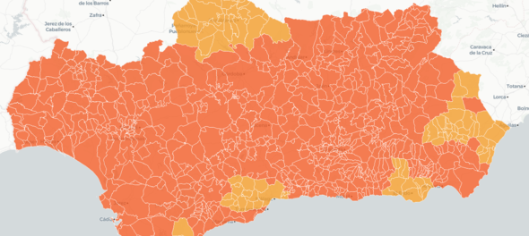 MAPA COVID-19 ANDALUCÍA