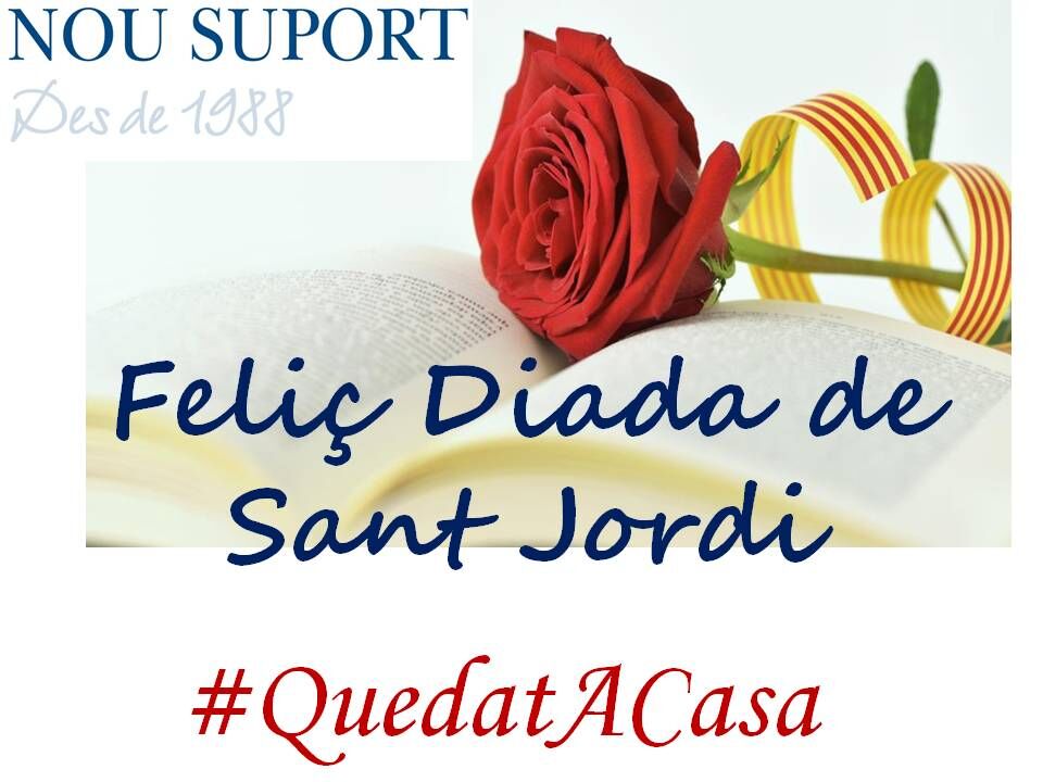 Feliç Diada de Sant Jordi 2020