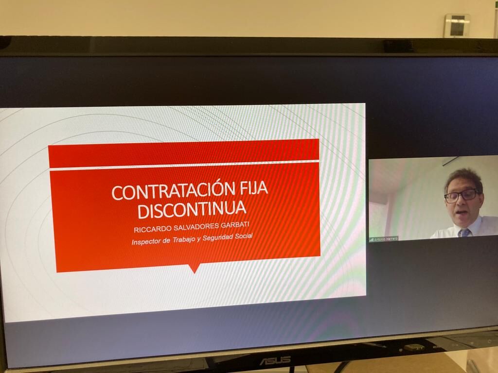 Webinar 'Cuestiones prácticas de la contratación fija discontinua'