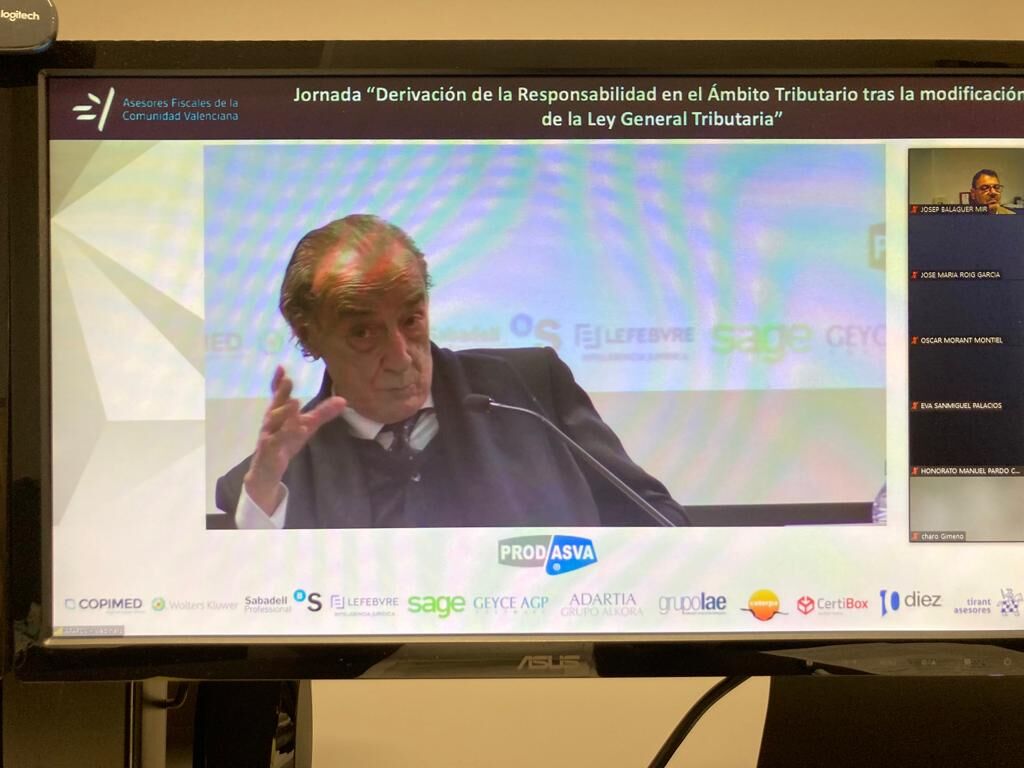 Jornada “Derivación de Responsabilidad en el Ámbito Tributario tras la modificación de la Ley General Tributaria”
