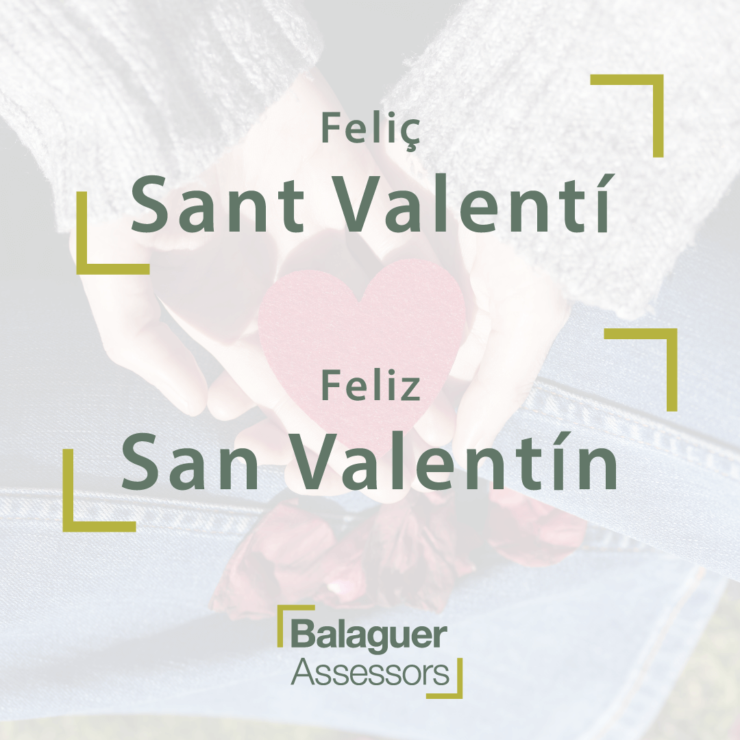 Feliç Sant Valentí | Feliz San Valentín
