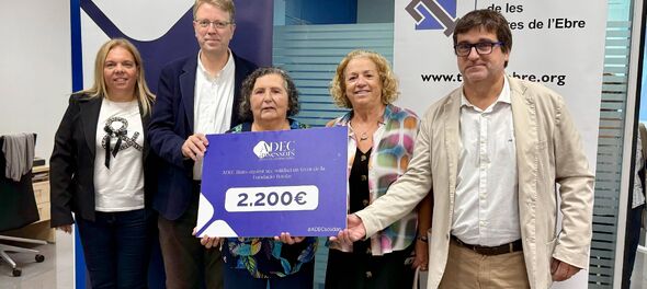 ADEC assessors realitza una aportació a la Fundació Tutelar de les Terres de l’Ebre