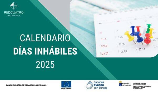 CALENDARIO DÍAS INHÁBILES 2025