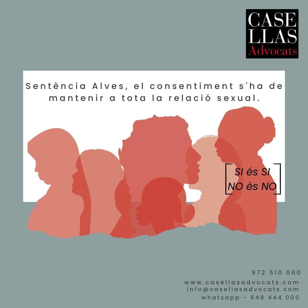 Condamnation Alves, le consentement doit être maintenu tout au long de la relation sexuelle.