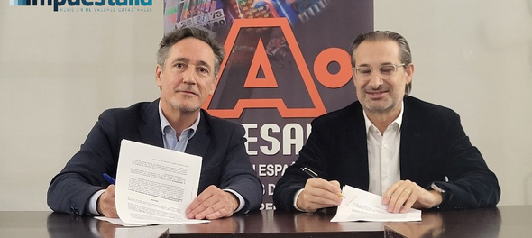 Entrevista Alfonso Fernández tras la firma de un acuerdo entre ANESAR e IMPUESTALIA